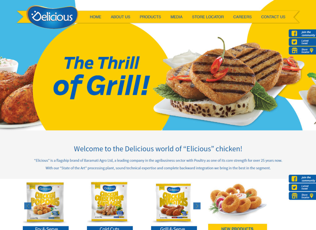 restaurant website development